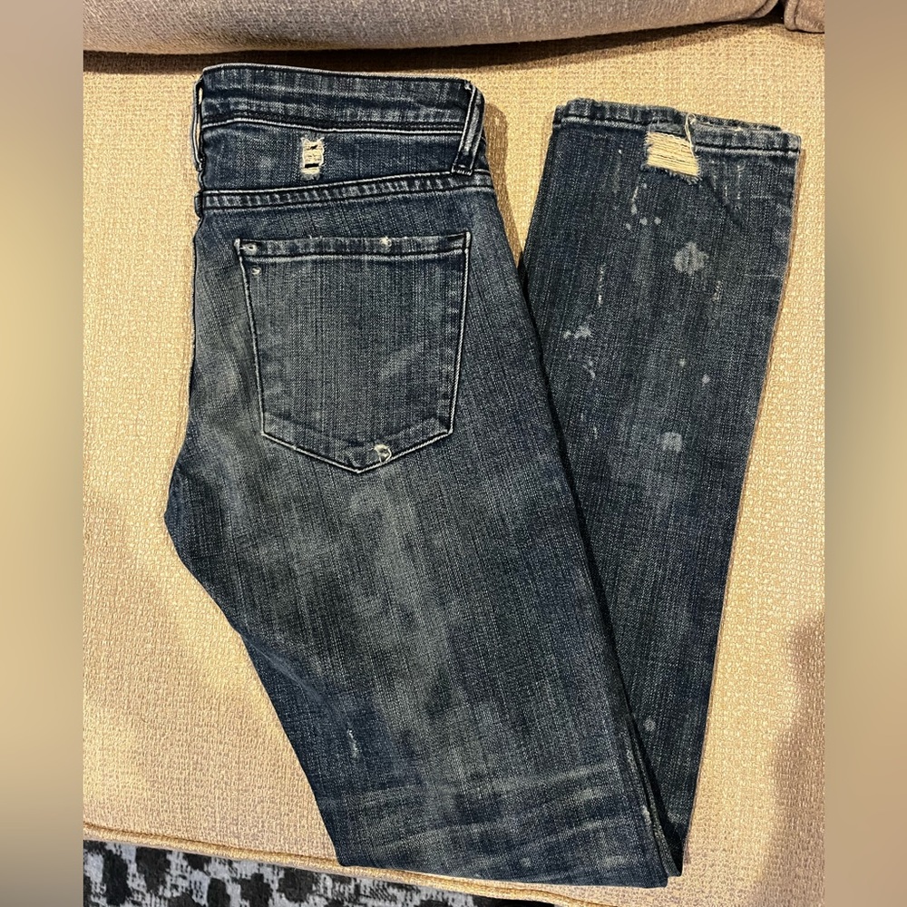 NSF Slim Straight Distressed Jeans size 26